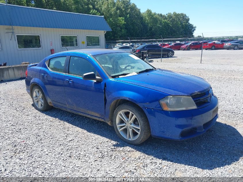 1C3CDZAB6EN202569 2014 Dodge Avenger Se