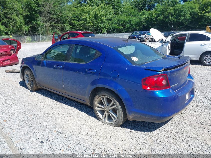 1C3CDZAB6EN202569 2014 Dodge Avenger Se