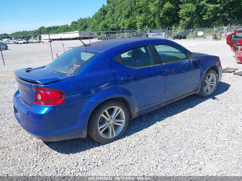 1C3CDZAB6EN202569 2014 Dodge Avenger Se