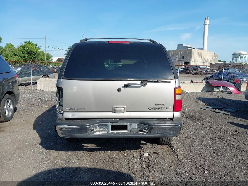 2001 Chevrolet Tahoe Lt VIN: 1GNEK13T51R201280 Lot: 39626445