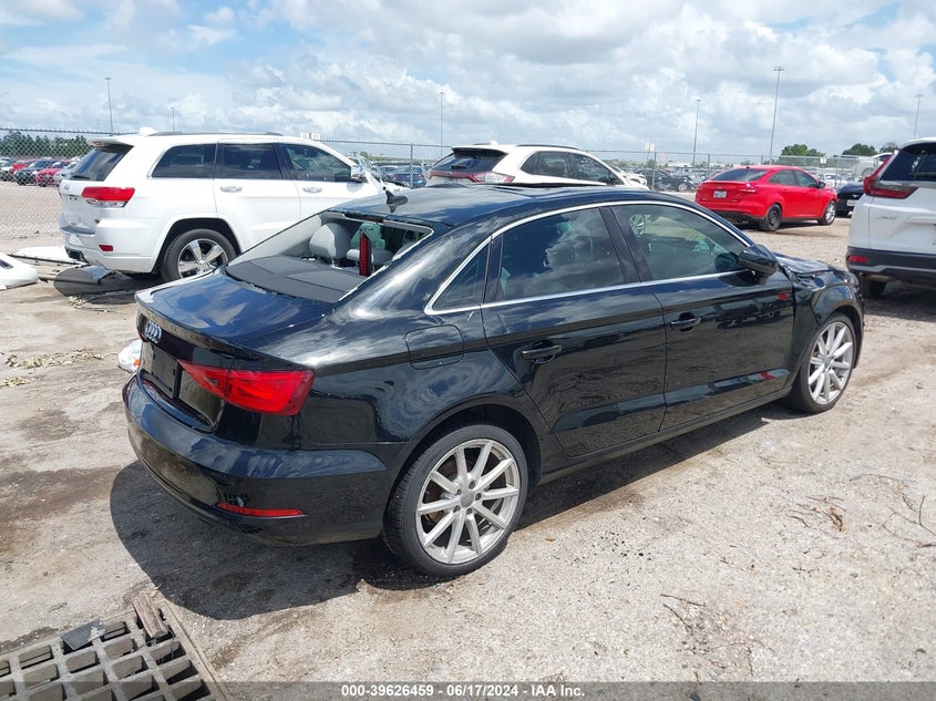 2015 Audi A3 1.8T Premium VIN: WAUCCGFF2F1035082 Lot: 39626459
