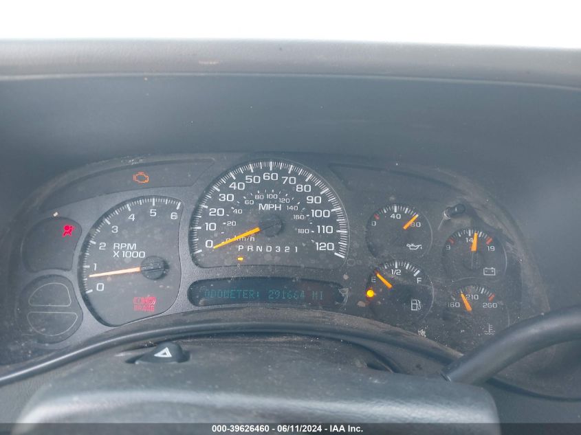 2006 GMC Sierra 1500 Sle2 VIN: 2GTEK13TX61210713 Lot: 39626460