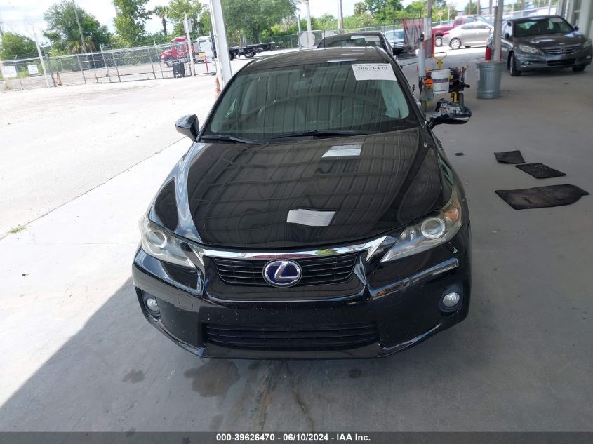 2011 Lexus Ct 200H Premium VIN: JTHKD5BH9B2032514 Lot: 39626470