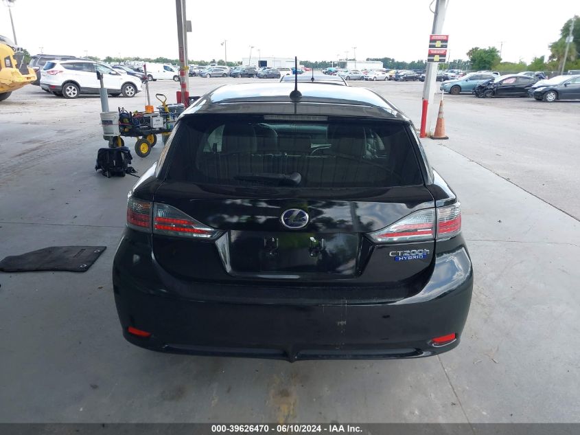 2011 Lexus Ct 200H Premium VIN: JTHKD5BH9B2032514 Lot: 39626470
