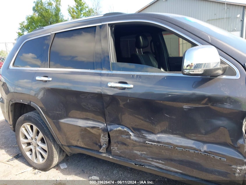 2017 Jeep Grand Cherokee Limited 4X4 VIN: 1C4RJFBG4HC792326 Lot: 39626474