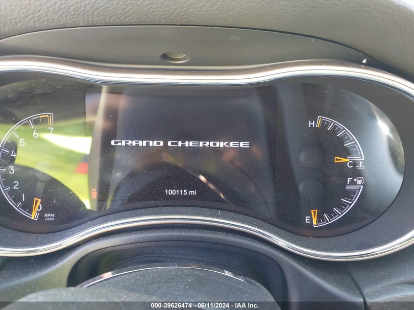 2017 Jeep Grand Cherokee Limited 4X4 VIN: 1C4RJFBG4HC792326 Lot: 39626474