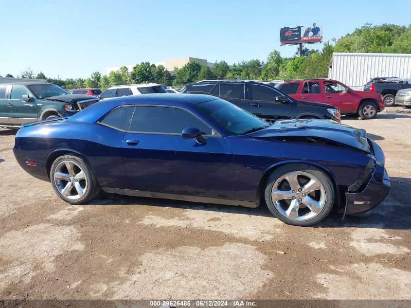 2013 Dodge Challenger R/T Plus VIN: 2C3CDYBT4DH594265 Lot: 39626485