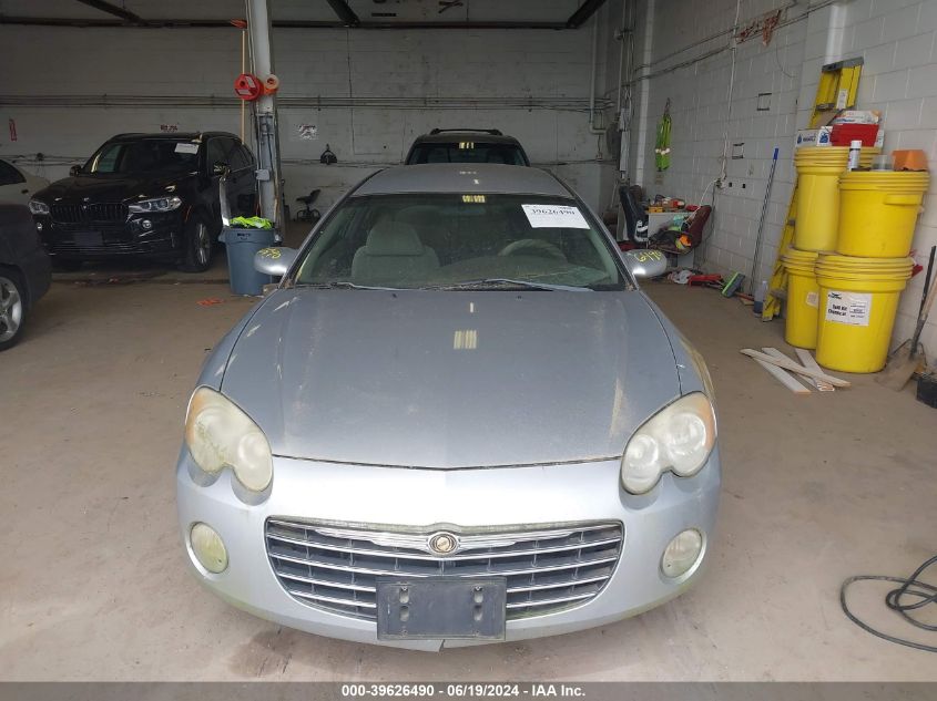 2004 Chrysler Sebring Limited VIN: 4C3AG52H14E096569 Lot: 39626490