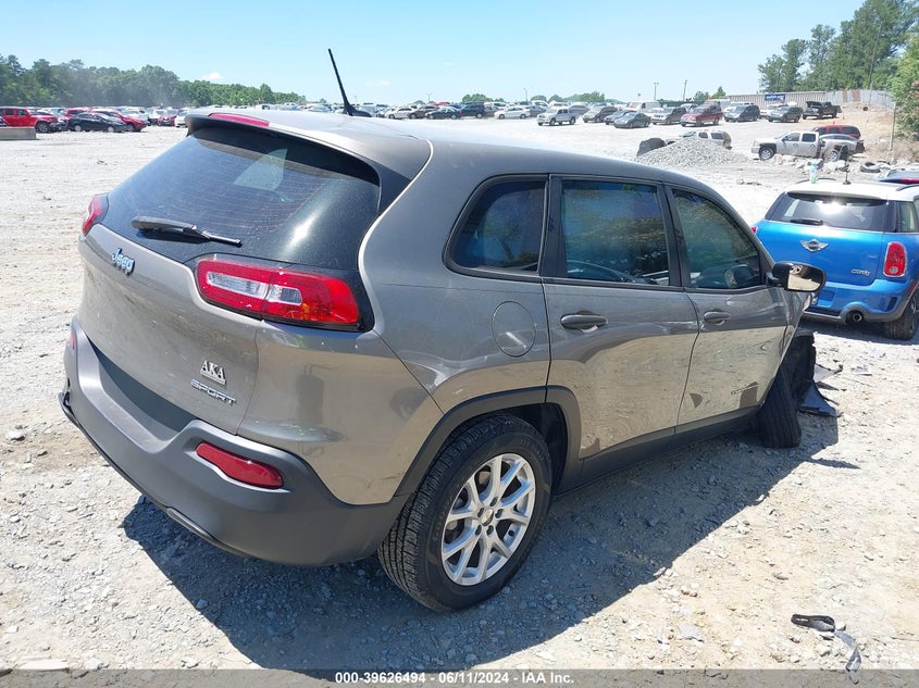 VIN 1C4PJLAB3HW669532 2017 JEEP CHEROKEE SPORT