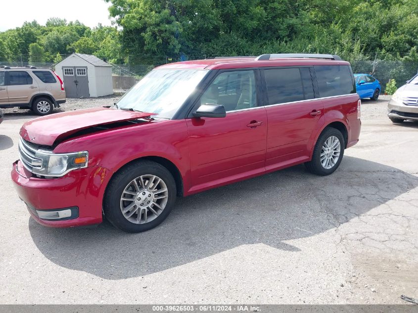 2013 Ford Flex Sel VIN: 2FMGK5C80DBD24220 Lot: 39626503