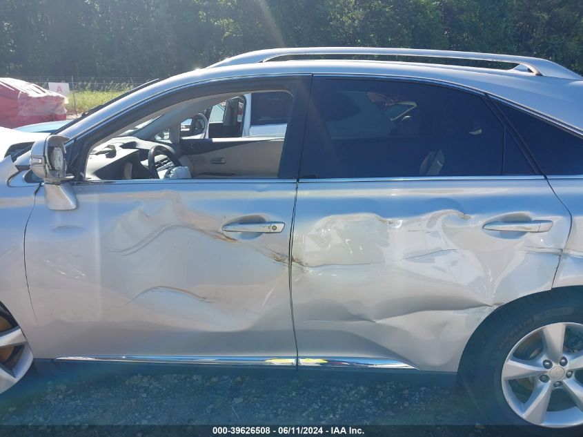 2011 Lexus Rx 350 VIN: 2T2BK1BA2BC116397 Lot: 39626508