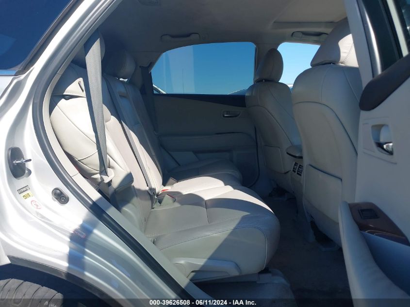 2011 Lexus Rx 350 VIN: 2T2BK1BA2BC116397 Lot: 39626508