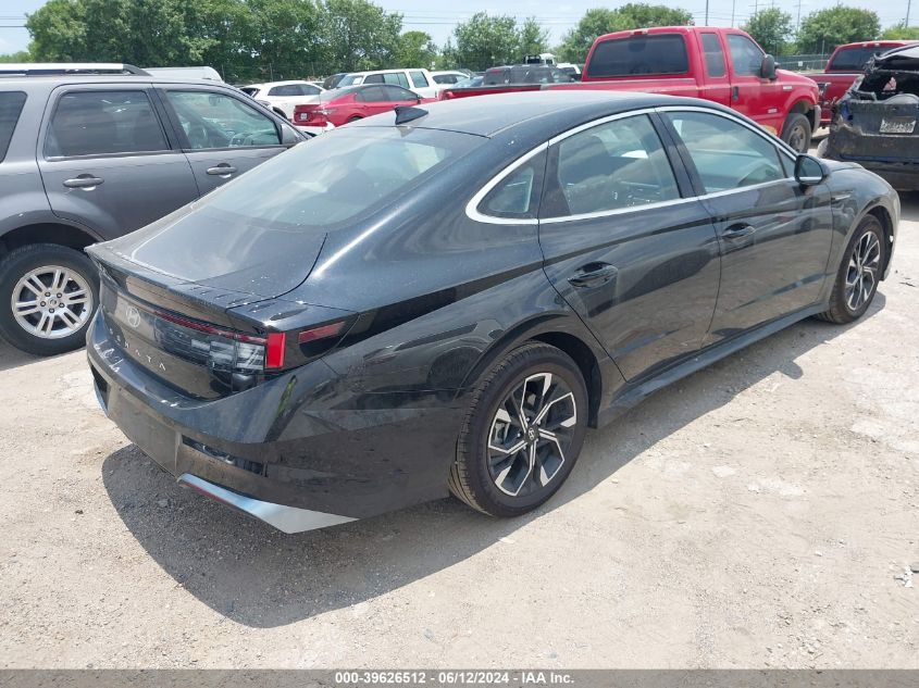 2024 Hyundai Sonata Sel VIN: KMHL64JAXRA369736 Lot: 39626512