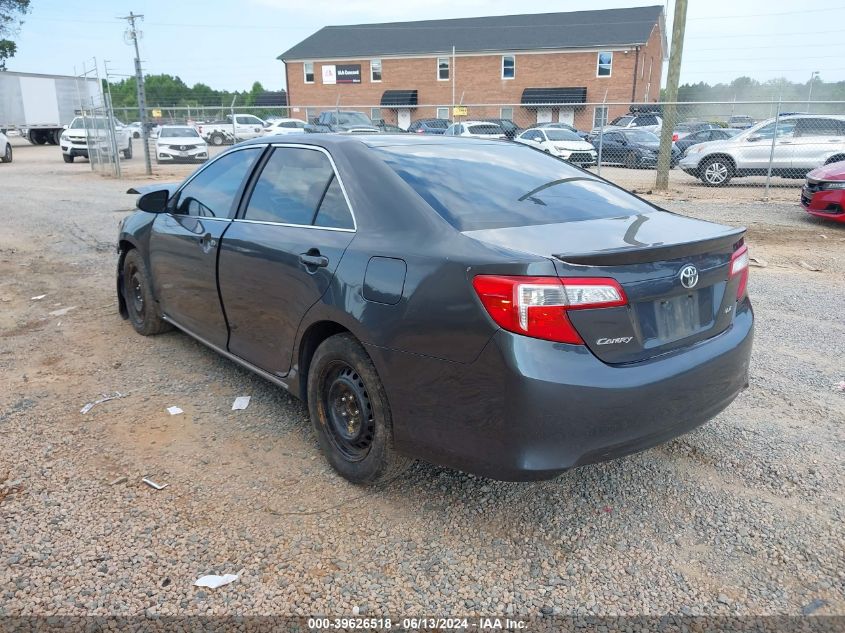 2013 Toyota Camry Le VIN: 4T1BF1FKXDU271597 Lot: 39626518