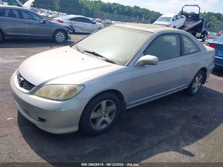 2004 Honda Civic Ex VIN: 1HGEM22934L015485 Lot: 39626519