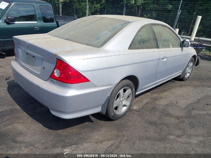 2004 Honda Civic Ex VIN: 1HGEM22934L015485 Lot: 39626519