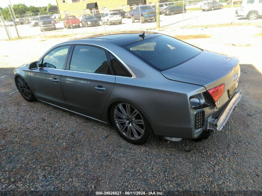 2013 Audi A8 L 4.0T VIN: WAUR2AFD0DN015198 Lot: 39626527