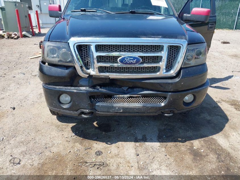 2007 Ford F-150 Fx4/Lariat/Xlt VIN: 1FTPW14V87FA19427 Lot: 39626537