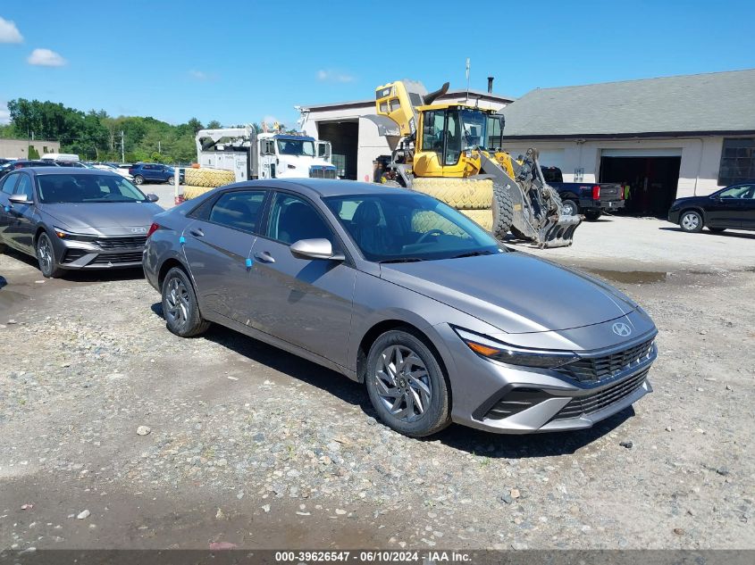 2024 Hyundai Elantra Hybrid Blue VIN: KMHLM4DJ8RU108976 Lot: 39626547