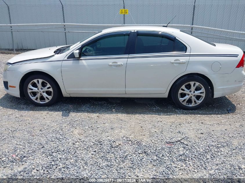 2012 Ford Fusion Se VIN: 3FAHP0HA4CR163658 Lot: 39626571