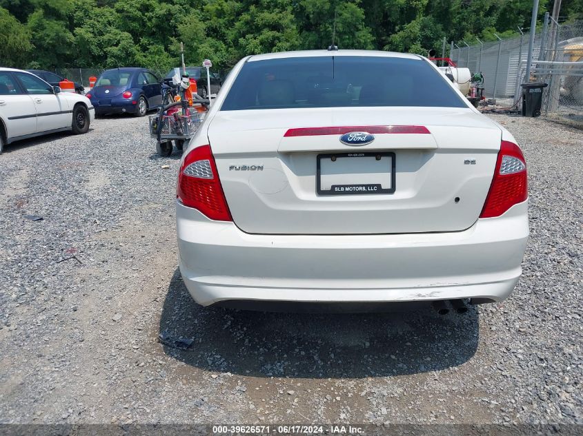 2012 Ford Fusion Se VIN: 3FAHP0HA4CR163658 Lot: 39626571