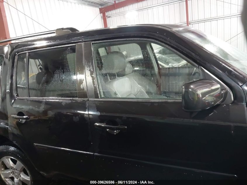 2009 Honda Pilot Ex-L VIN: 5FNYF48599B030752 Lot: 39626586