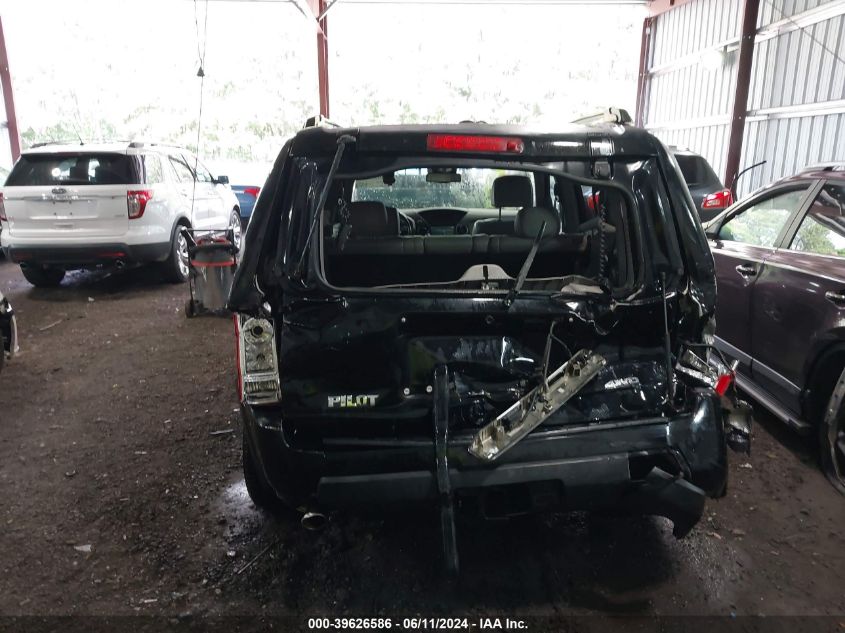 2009 Honda Pilot Ex-L VIN: 5FNYF48599B030752 Lot: 39626586