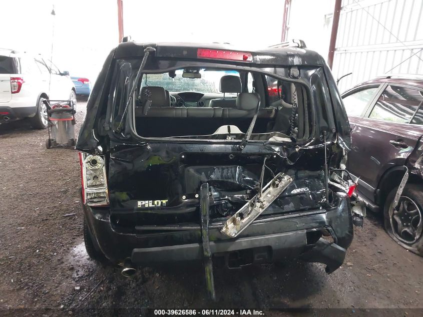 2009 Honda Pilot Ex-L VIN: 5FNYF48599B030752 Lot: 39626586