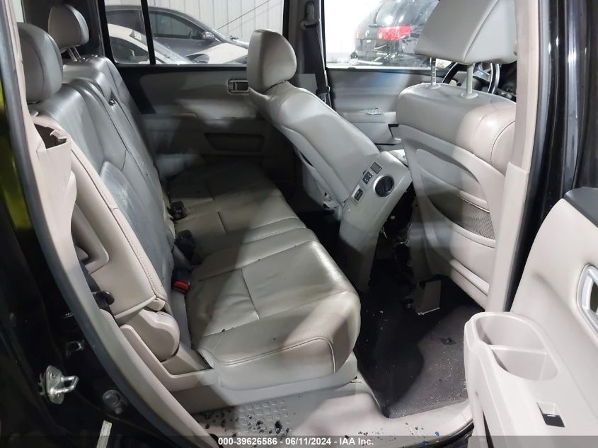 2009 Honda Pilot Ex-L VIN: 5FNYF48599B030752 Lot: 39626586