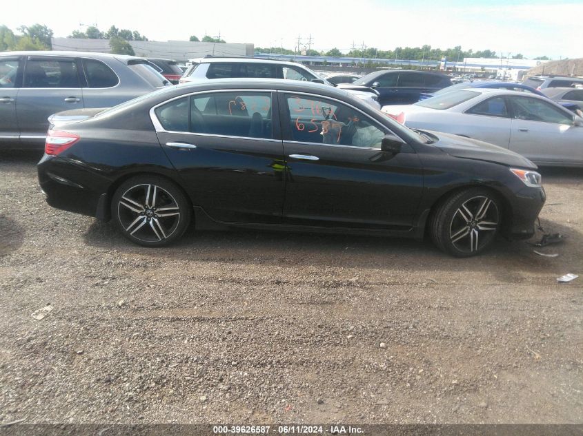 1HGCR2F60HA017141 2017 Honda Accord Sport