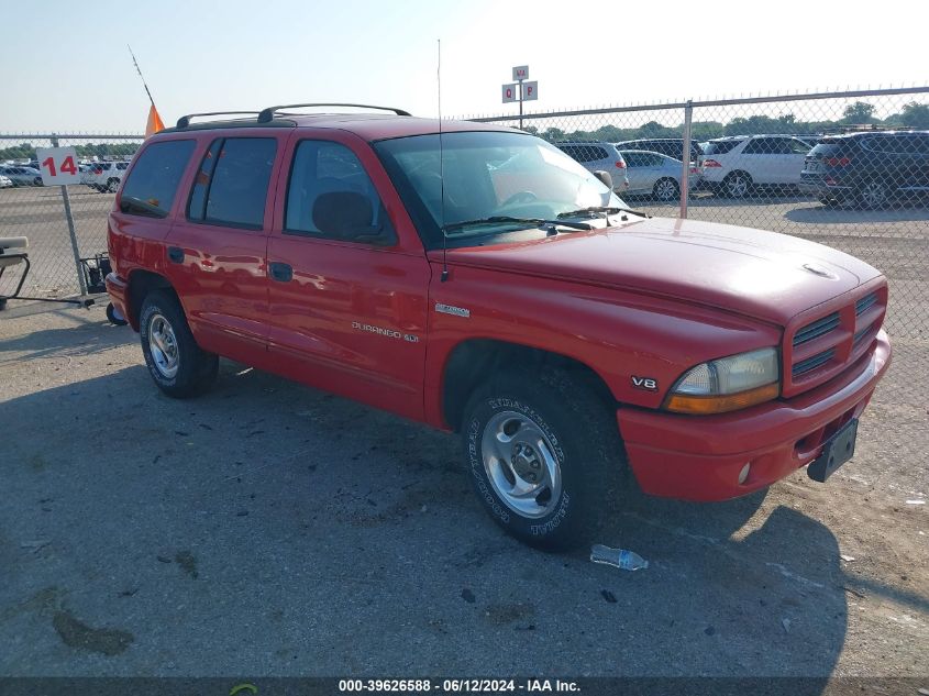 1999 Dodge Durango VIN: 1B4HR28Z5XF617597 Lot: 39626588