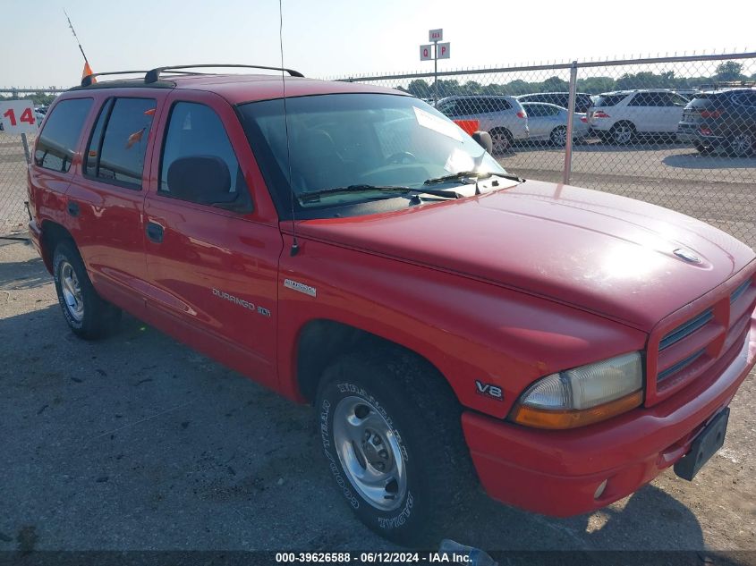 1999 Dodge Durango VIN: 1B4HR28Z5XF617597 Lot: 39626588