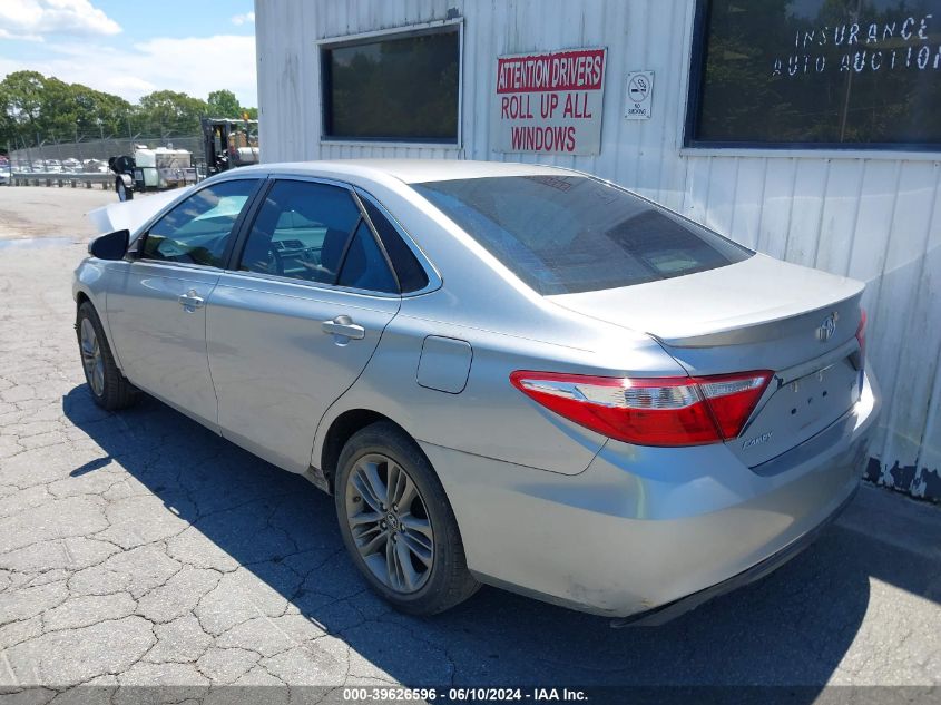 4T1BF1FK6HU663322 | 2017 TOYOTA CAMRY