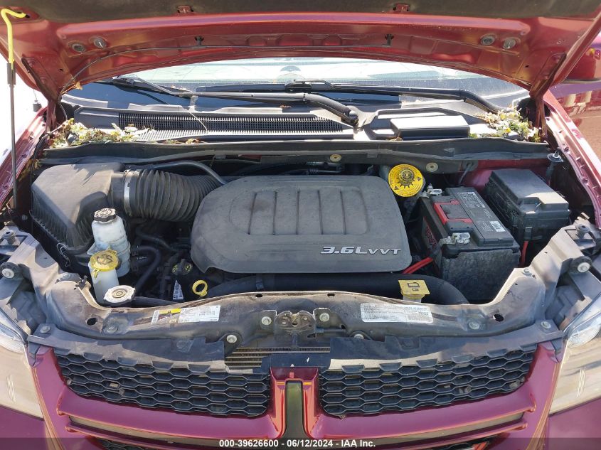 2017 Dodge Grand Caravan Gt VIN: 2C4RDGEG2HR692757 Lot: 39626600