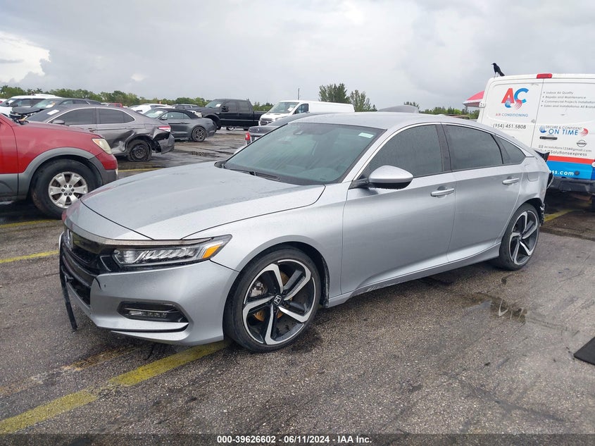 VIN 1HGCV1F34LA155754 2020 HONDA ACCORD SPORT