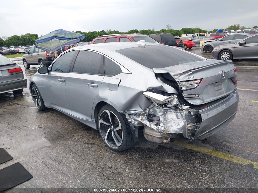 VIN 1HGCV1F34LA155754 2020 HONDA ACCORD SPORT