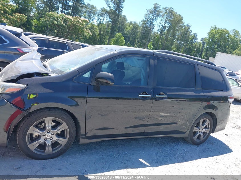 2017 Toyota Sienna Se Premium 8 Passenger VIN: 5TDXZ3DC0HS805063 Lot: 39626618