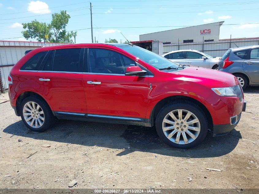 2012 Lincoln Mkx VIN: 2LMDJ6JK8CBL04729 Lot: 39626627