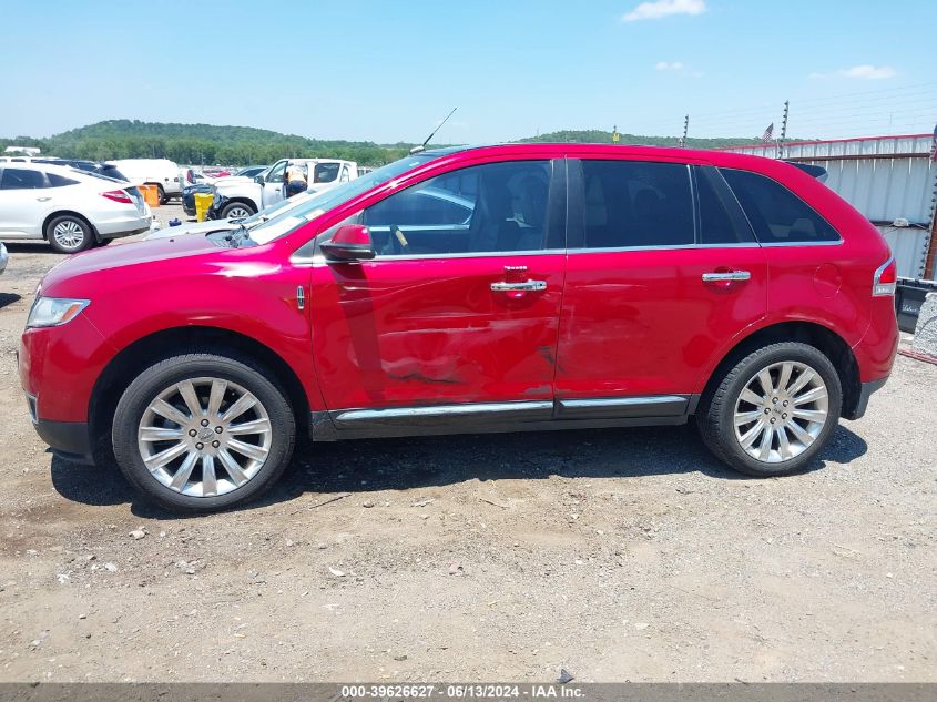 2012 Lincoln Mkx VIN: 2LMDJ6JK8CBL04729 Lot: 39626627