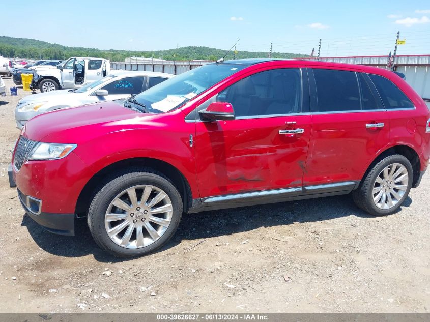 2012 Lincoln Mkx VIN: 2LMDJ6JK8CBL04729 Lot: 39626627