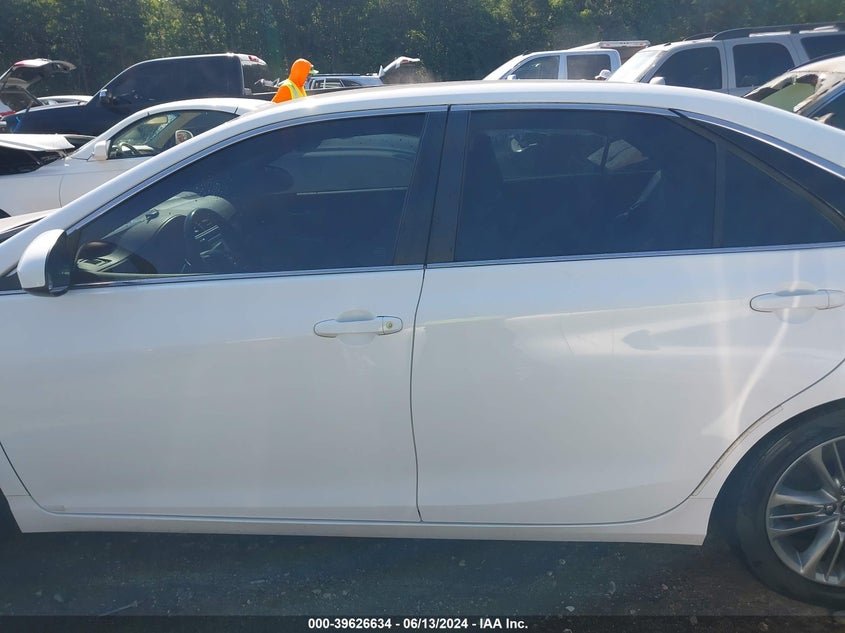 2016 Toyota Camry Se VIN: 4T1BF1FK6GU239914 Lot: 39626634