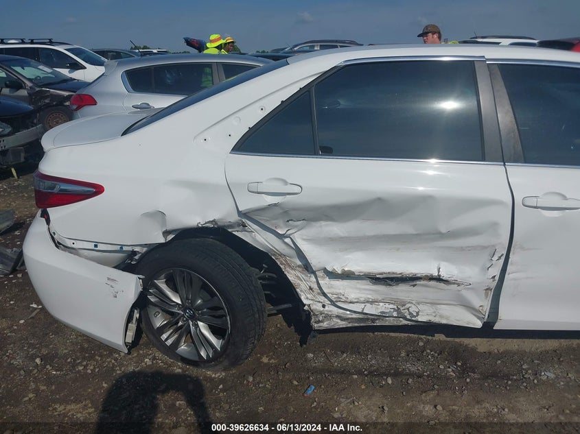 2016 Toyota Camry Se VIN: 4T1BF1FK6GU239914 Lot: 39626634