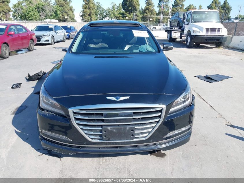 2017 Genesis G80 3.8 VIN: KMHGN4JE3HU173626 Lot: 39626657