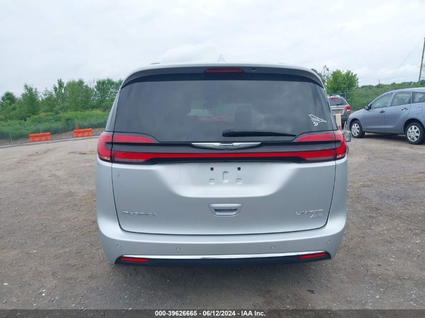 2022 Chrysler Pacifica Limited Awd VIN: 2C4RC3GG0NR181214 Lot: 39626665