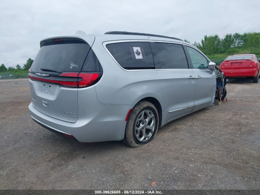 2022 Chrysler Pacifica Limited Awd VIN: 2C4RC3GG0NR181214 Lot: 39626665