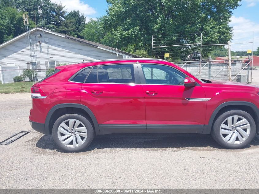 2021 Volkswagen Atlas Cross Sport 2.0T Se W/Technology VIN: 1V2KC2CA7MC220402 Lot: 39626680