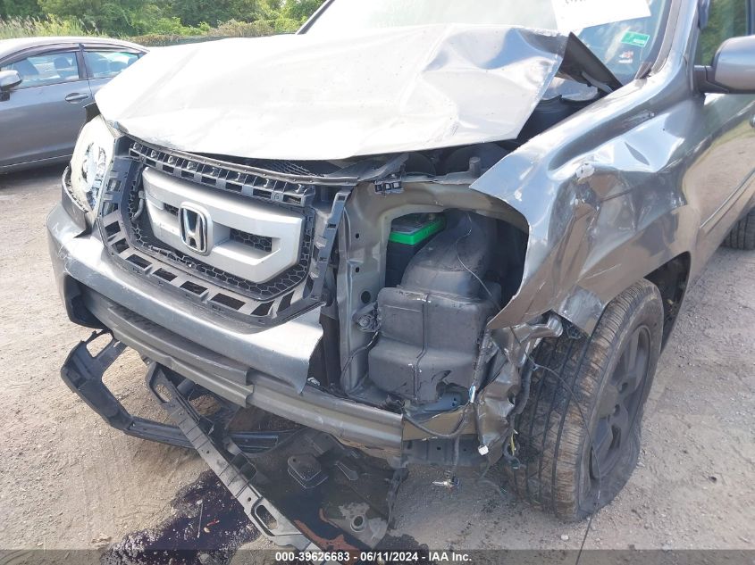 2011 Honda Pilot Ex-L VIN: 5FNYF4H59BB056113 Lot: 39626683