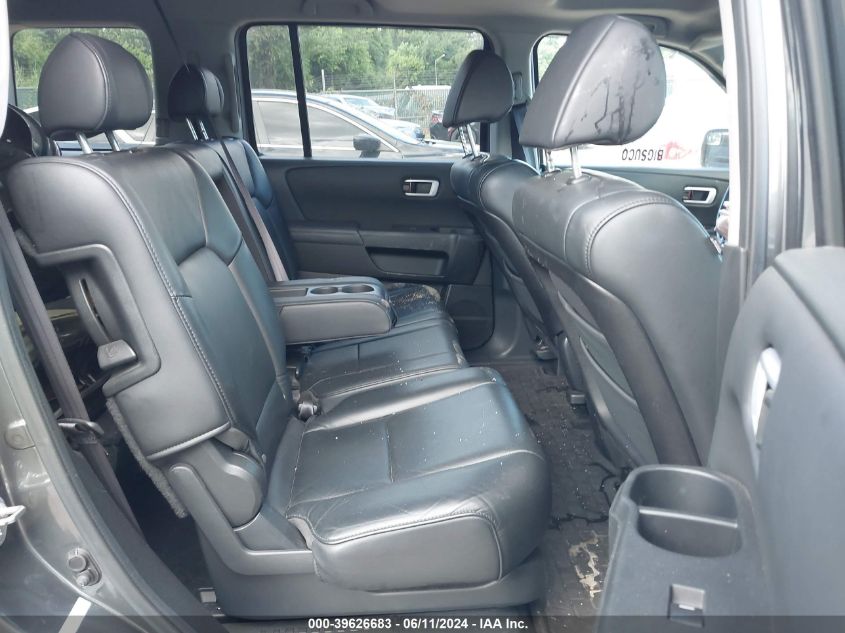 2011 Honda Pilot Ex-L VIN: 5FNYF4H59BB056113 Lot: 39626683