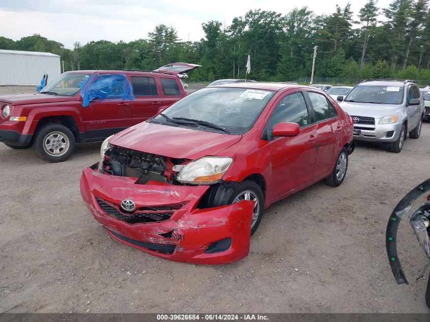 2010 Toyota Yaris VIN: JTDBT4K37A1381663 Lot: 39626684