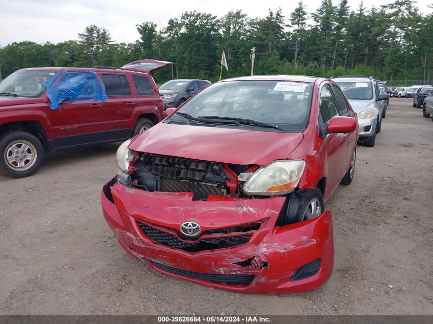 2010 Toyota Yaris VIN: JTDBT4K37A1381663 Lot: 39626684